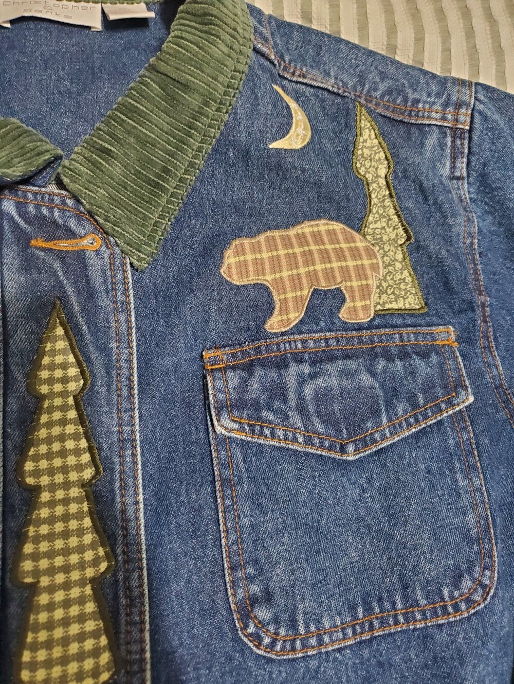 Christopher & Banks denim Jacket - Picture 4 of 9